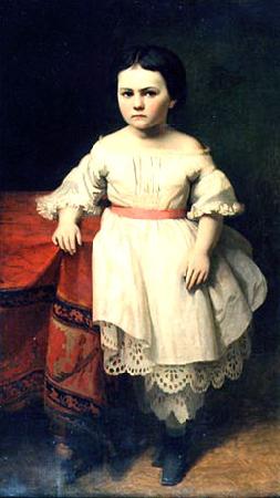 Johann Koler Portrait of the Daughter of Nikolai Petrovitsch Semjonov oil painting picture